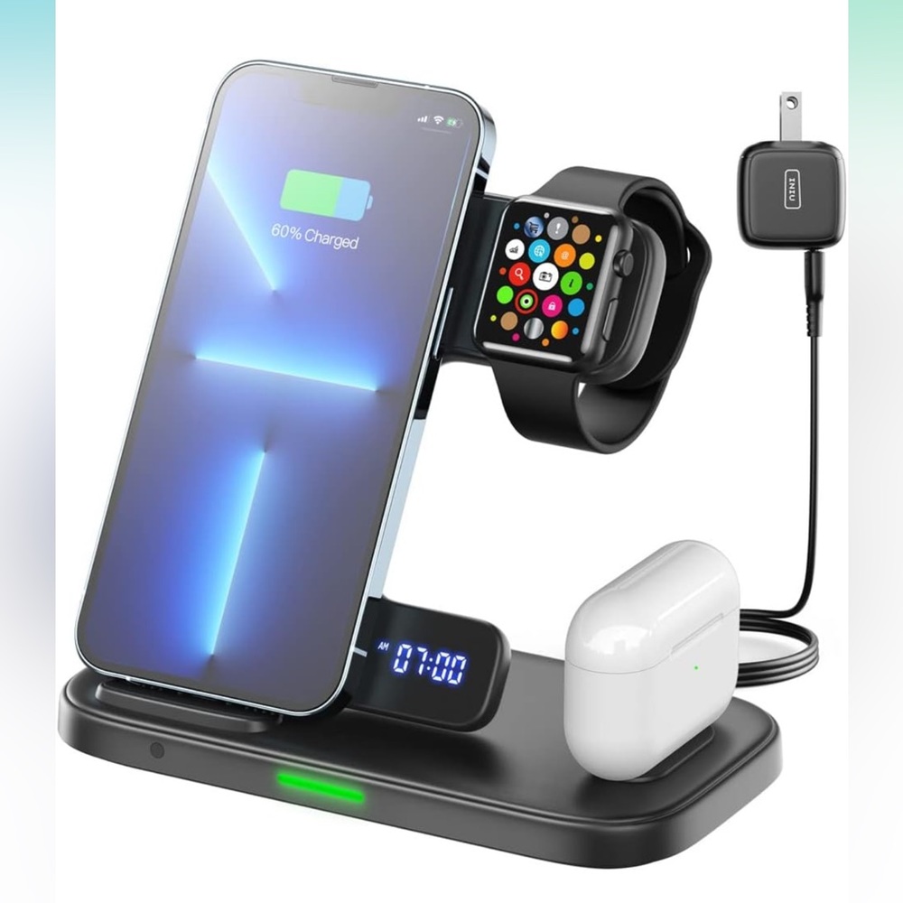 3 in 1 wireless charging stand